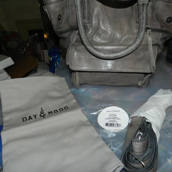 Day & Mood Hannah Leather Crossbody Bag NWT/NEW! - Picture 6 of 13